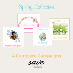 Spring Salon Marketing Collection – 4 Complete Campaigns