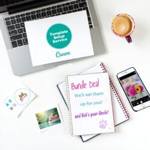 Template Setup Service Bundle – Done-For-You Canva Branding (Buy 4, Pay for 3)