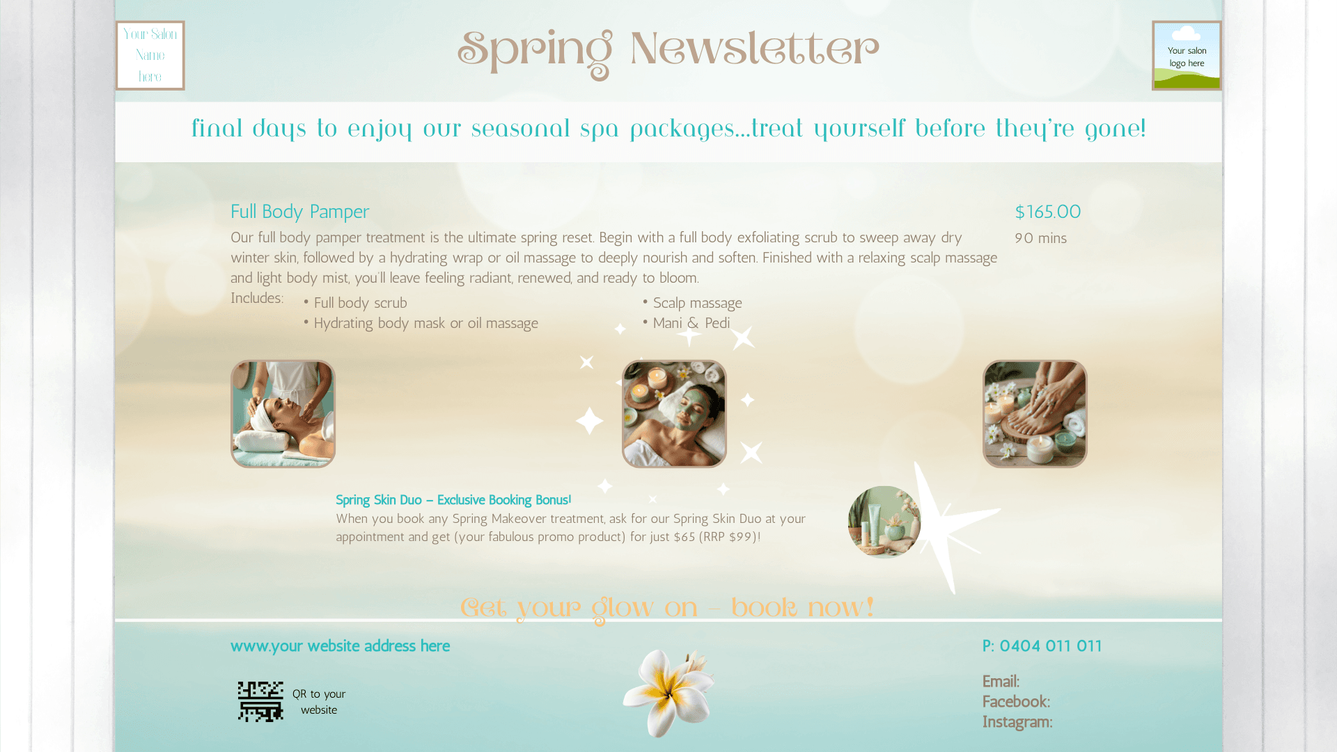 Brighten Your Spring – 3-Month Salon Marketing Kit - Image 4