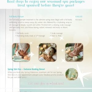 Canva Template: Spring Makeover