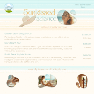 Canva Template: Sunkissed Radiance