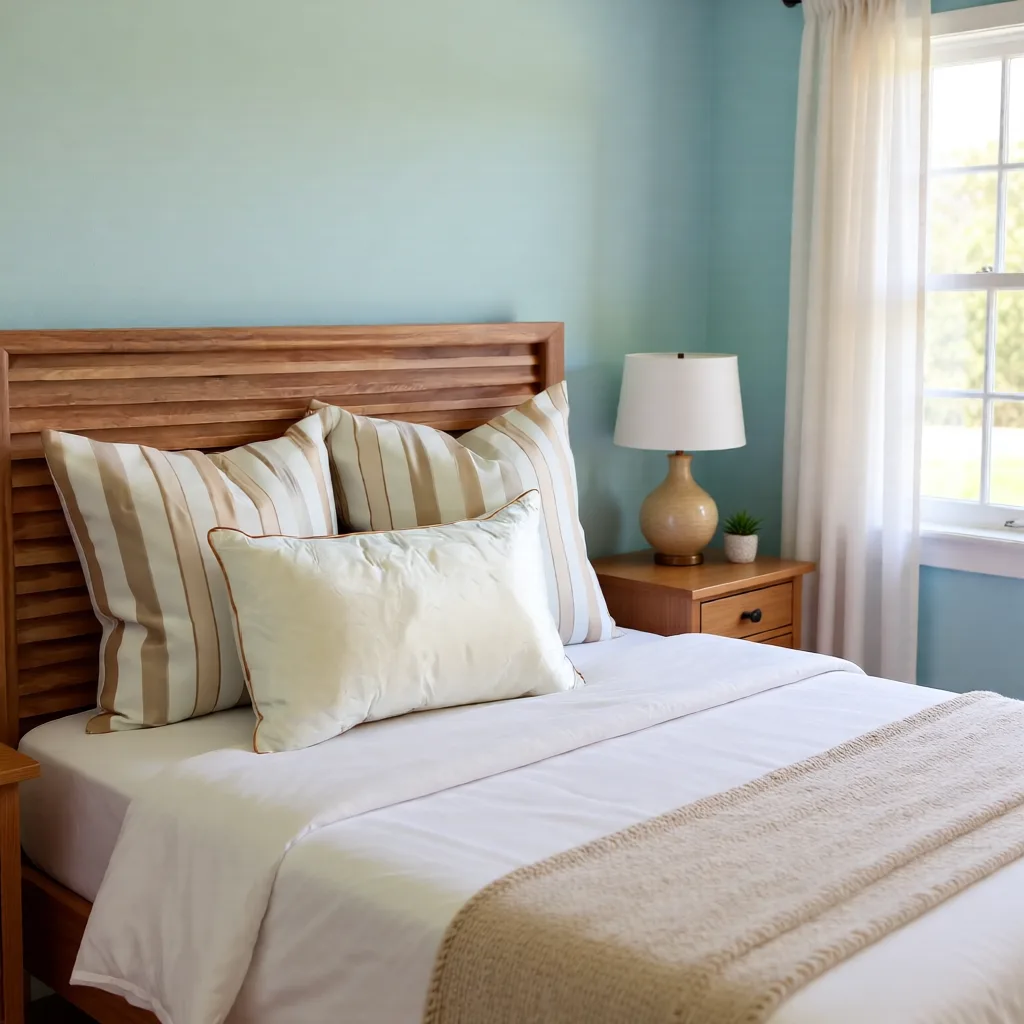 White & Gold Stripe Scatter Cushion (Cover Only) - Image 2