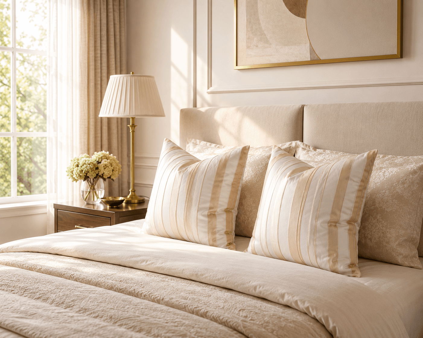 Champagne Throw Cushion Cover - Image 5