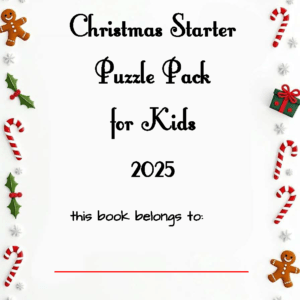 Christmas Kids Puzzle Starter Pack - Easy Level