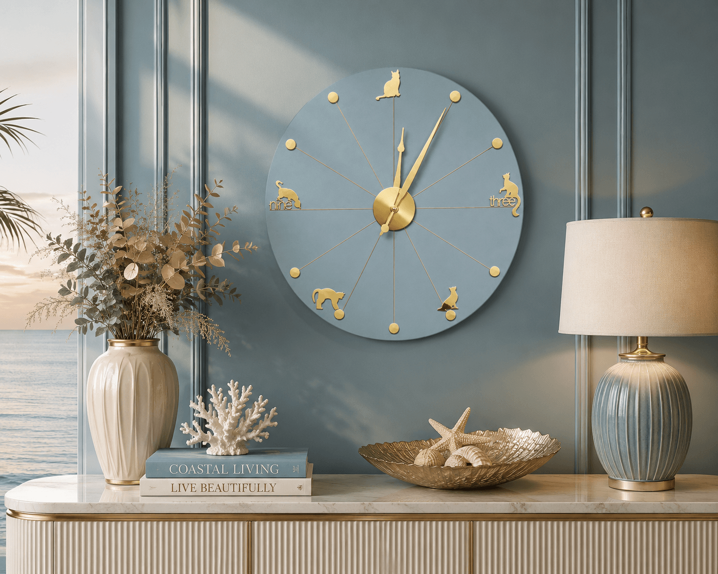 Curious Kitties Wall Clock| Handmade in Australia - Image 11