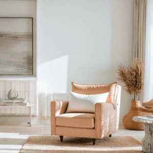 White & Rose Gold Lumbar Cushion (Cover Only)