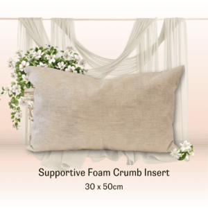 Foam Crumb Cushion Insert – 30 x 50cm