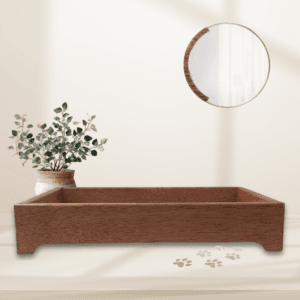 Solid Hardwood Raised Pet Bed Frame