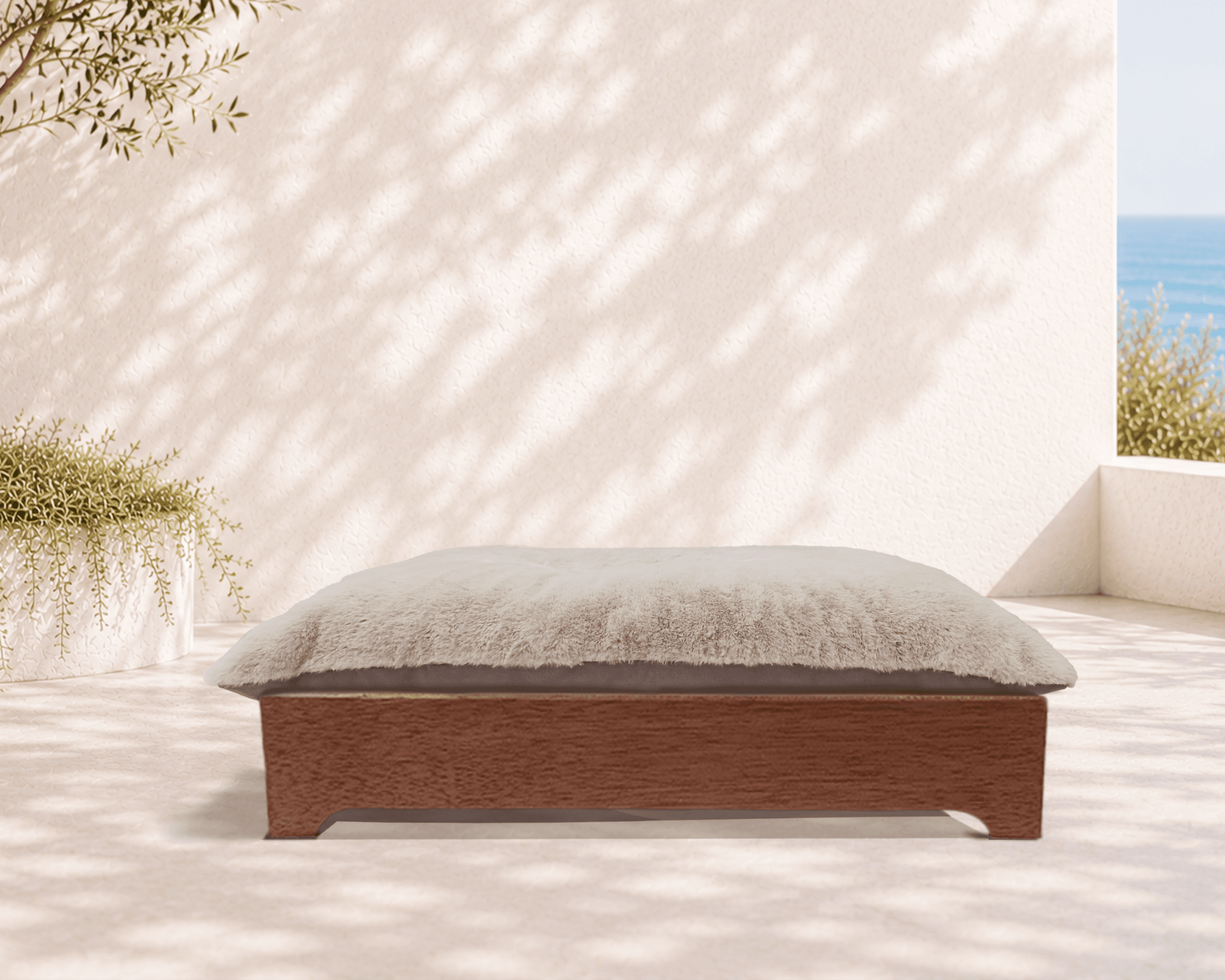 Solid Hardwood Elevated Pet Bed Frame - Image 7