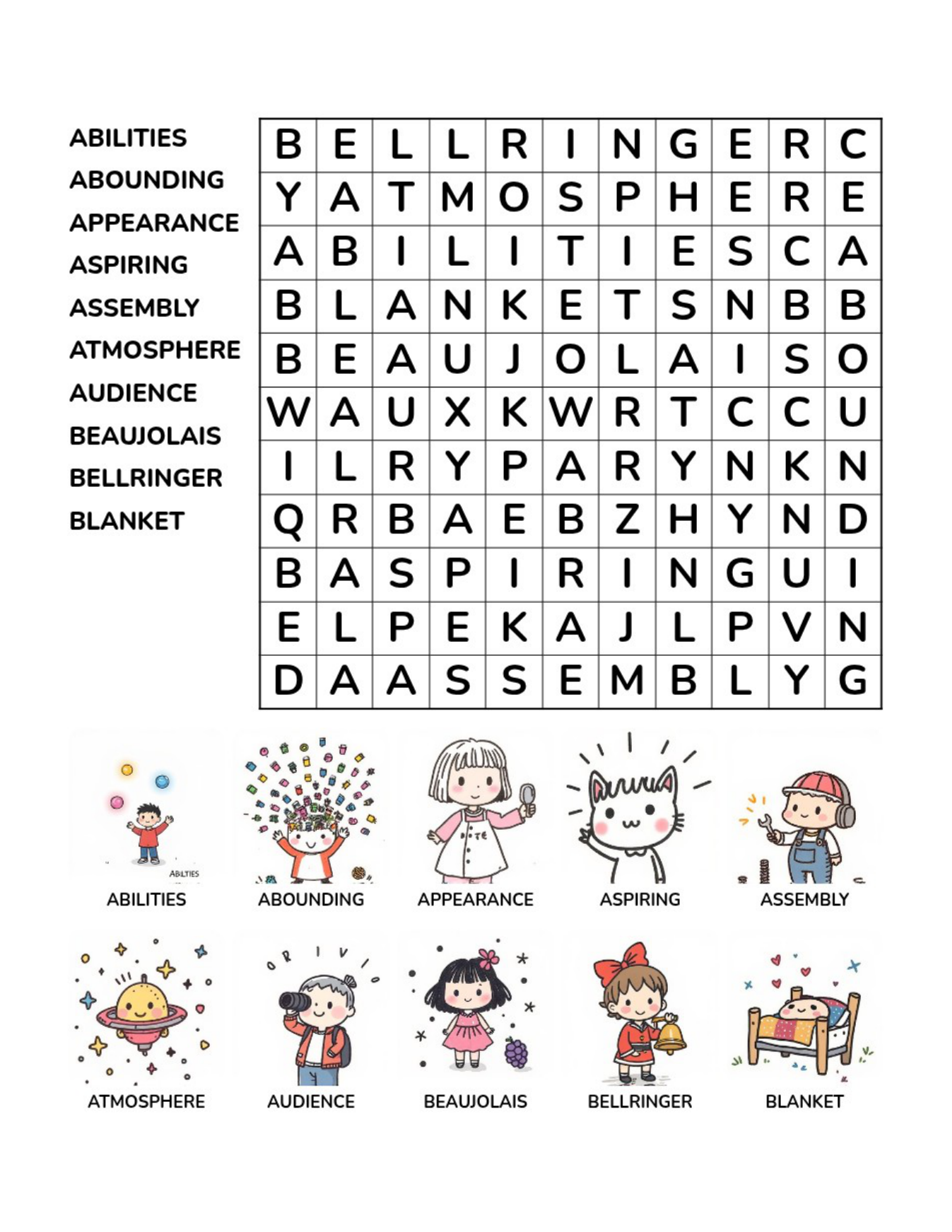 Christmas Word Searches – Medium – 50 Printable Puzzles – Book 2 - Image 6