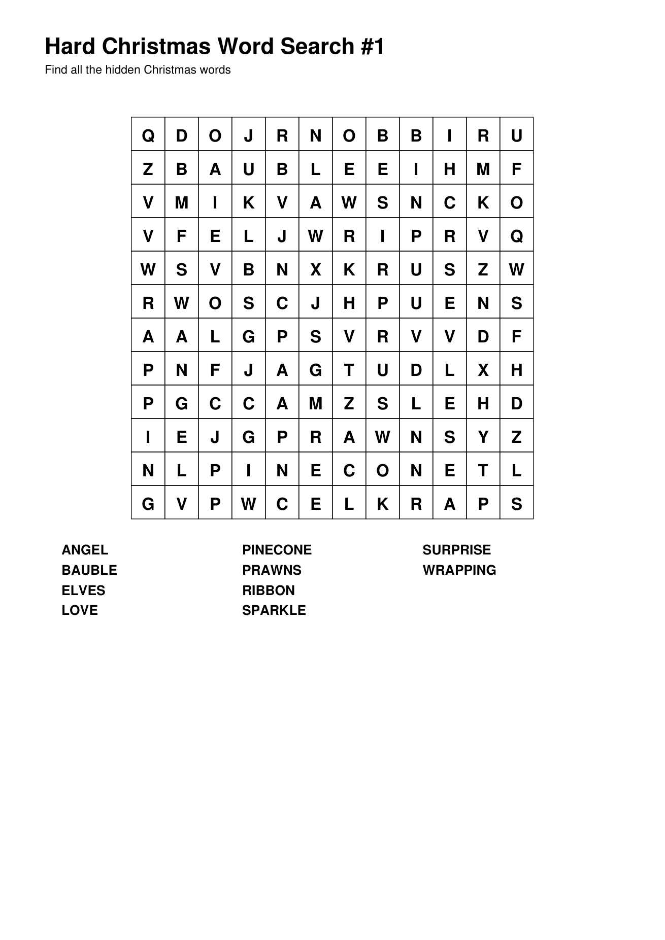 Christmas Word Searches – Hard – 50 Printable Puzzles – Book 3 - Image 10