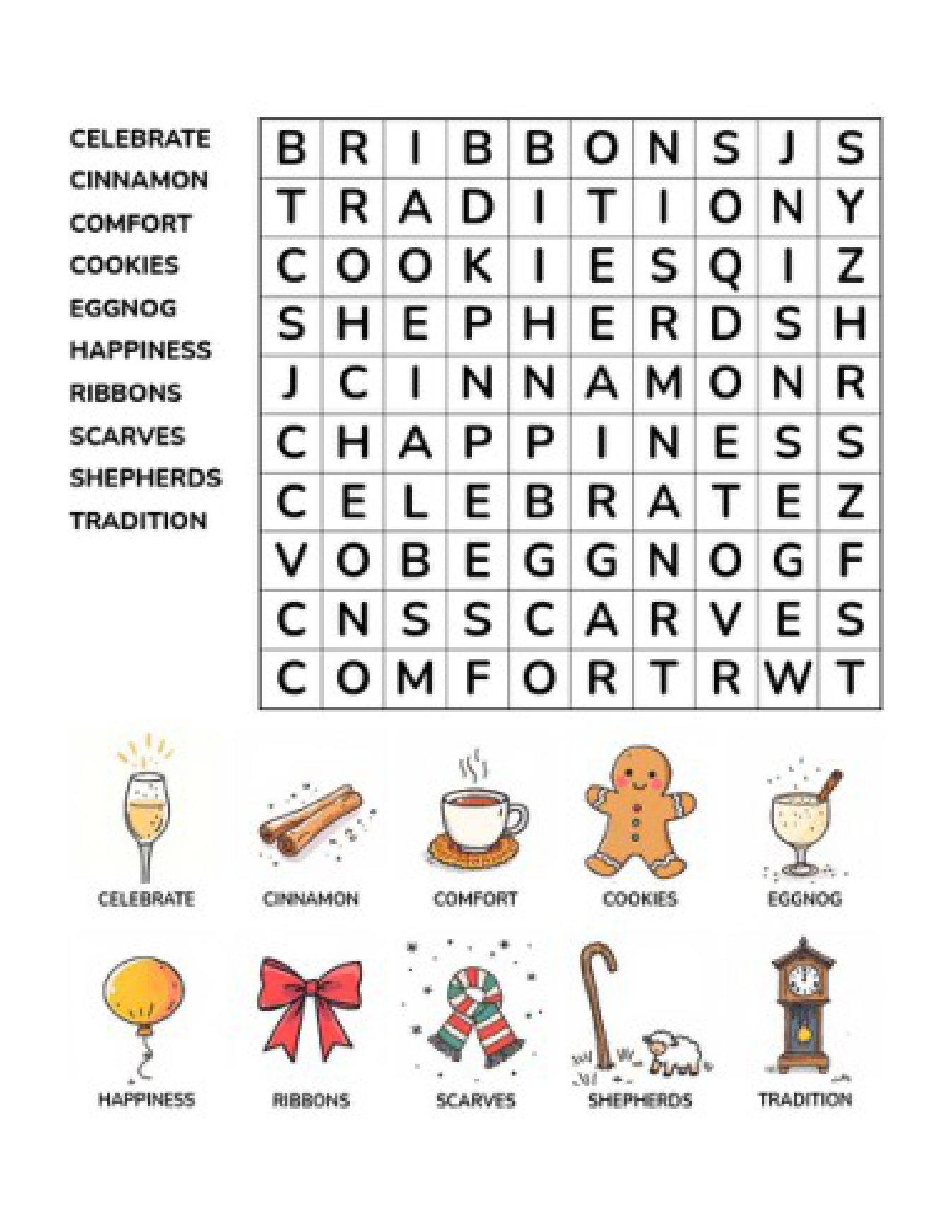 Christmas Easy Mega Puzzle Book for Kids - Image 7