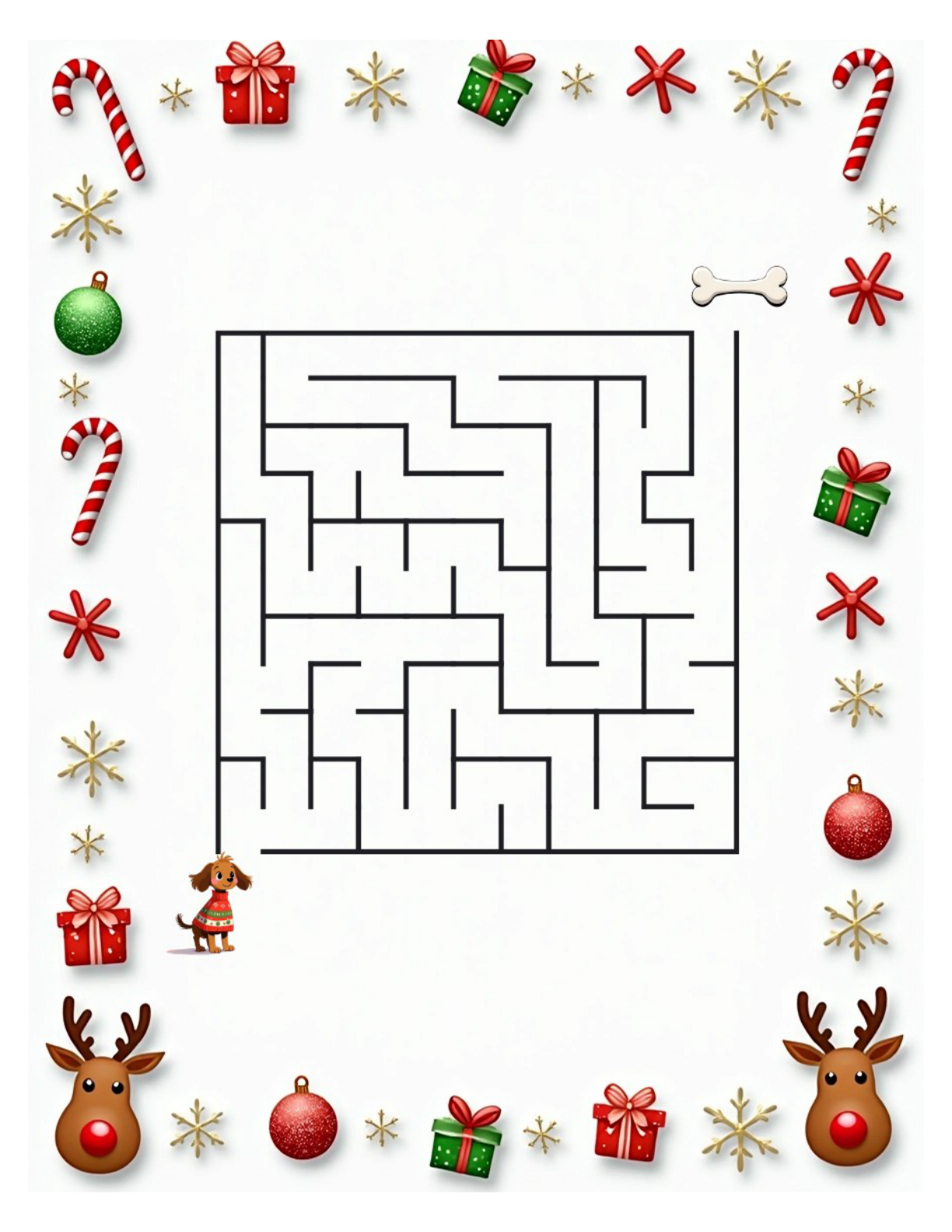 Christmas Mega Puzzles – Medium – 100 Printable Puzzles - Image 6