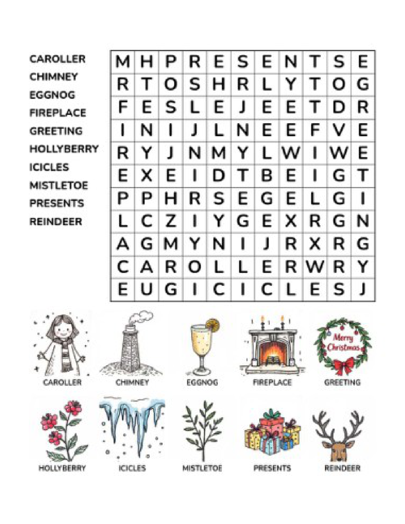 Christmas Easy Mega Puzzle Book for Kids - Image 5