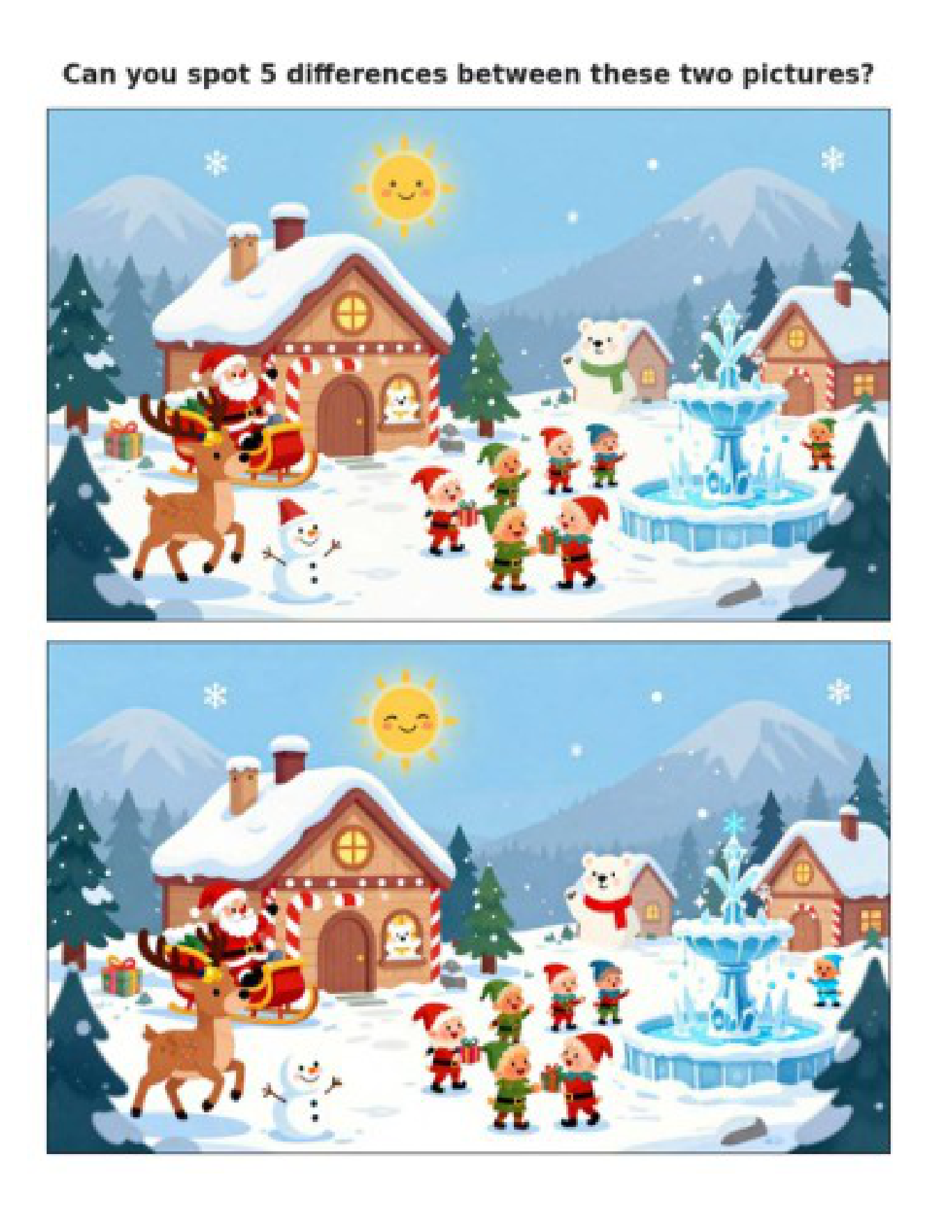 Christmas Easy Mega Puzzle Book for Kids - Image 4
