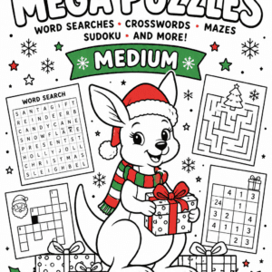Christmas Mega Puzzles – Medium – 100 Printable Puzzles