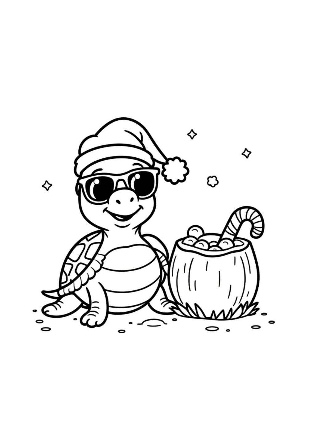 Australian Christmas Colouring Book – 50 Printable Pages - Copy - Image 2
